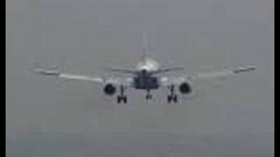 After the aircraft was declared bomb-free and sanitised, the flight resumed its journey. (For Representation) After the aircraft was declared bomb-free and sanitised, the flight resumed its journey. (For Representation)