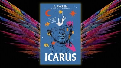 Cover of the book, Icarus by K Ancrum.