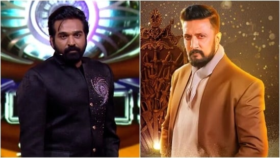 Bigg Boss Tamil 9 and Kannada 12 finales: Vijay Sethupathi and Kichcha Sudeep host the reality shows.