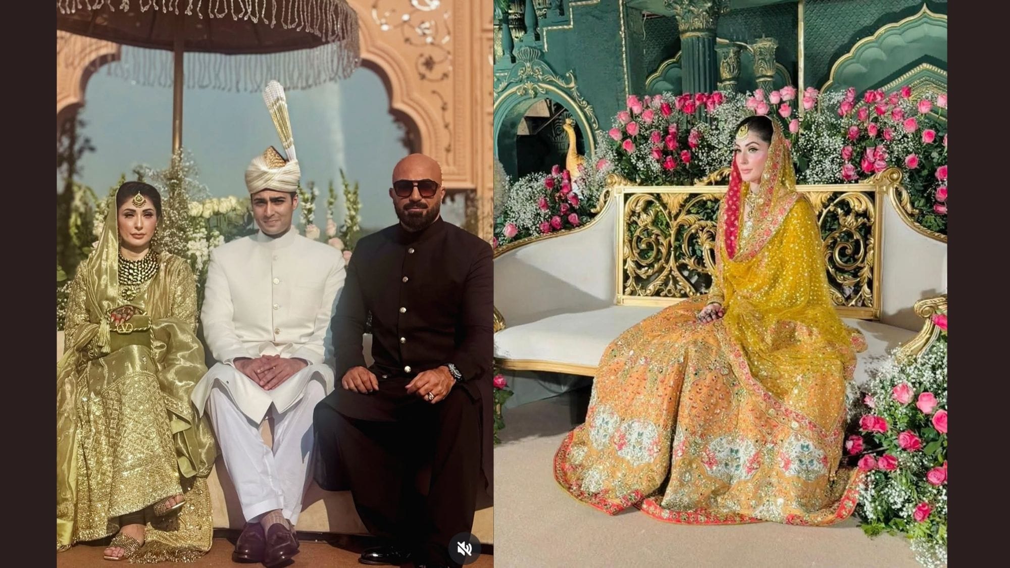 maryam nawaz son wedding dress designer Chief Minister of Punjab, Maryam Nawaz Sharif, adorned in @hanifjewellers for her son Junaid's wedding celebrations
