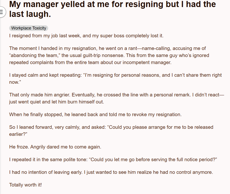 Screengrab of the Reddit post. (Reddit) Screengrab of the Reddit post. (Reddit)