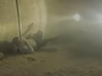 Police have not identified the suspect yet, but said he had been detained and the vehicle was seized. (Videograb)