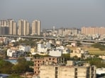 RWAs flagged bottlenecks in sectors 112, 99A and 109, citing stalled stretches due to small land parcels not being acquired. (HParveen Kumar/HT)