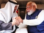 The three-hour visit came amid heightened tensions in West Asia. 