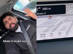 A man in Dubai highlighted confusing roads after a short visible distance to his office turned into a 14 minute drive.