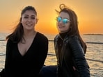 Nayanthara and Trisha shared pics of their cruise together.