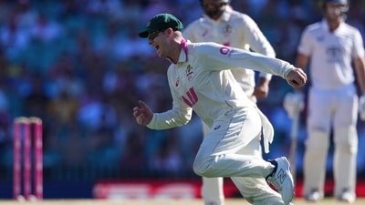 Steve Smith reacts to being overlooked for the T20 World Cup. (AP) Steve Smith reacts to being overlooked for the T20 World Cup. (AP)