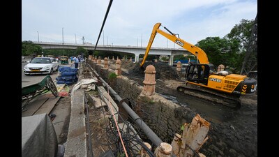 Last year, the Delhi government announced that it was restructuring its approach to desilting, shifting towards multi-year contracts (Representative photo) Last year, the Delhi government announced that it was restructuring its approach to desilting, shifting towards multi-year contracts (Representative photo)