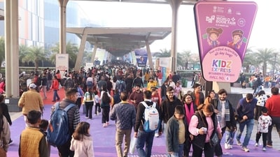 The 53rd New Delhi World Book Fair concluded with a 20% increase in attendance due to its first free entry initiative. (NBT) The 53rd New Delhi World Book Fair concluded with a 20% increase in attendance due to its first free entry initiative. (NBT)