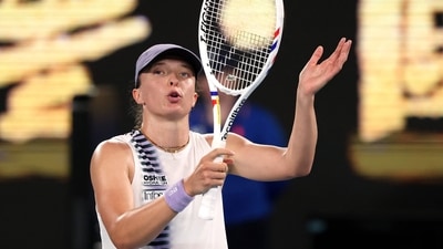 Australian Open: Iga Swiatek survived a fright on Monday (AFP) Australian Open: Iga Swiatek survived a fright on Monday (AFP)