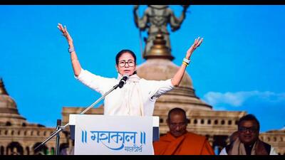 West Bengal chief minister Mamata Banerjee last week accused the BJP of threatening officers associated with the SIR. (ANI) West Bengal chief minister Mamata Banerjee last week accused the BJP of threatening officers associated with the SIR. (ANI)