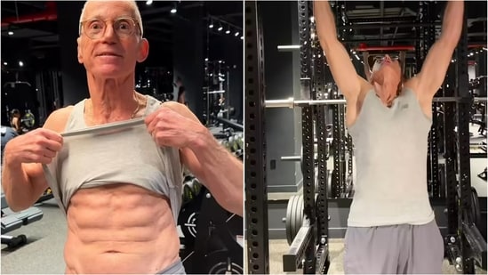73-year-old man proves age is just a number with impressive fitness routine. (Instagram/@bodybymark )