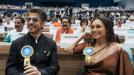 Shah Rukh Khan and Rani Mukerji picked up their National Award at the ceremony held in Delhi last year. (PTI)