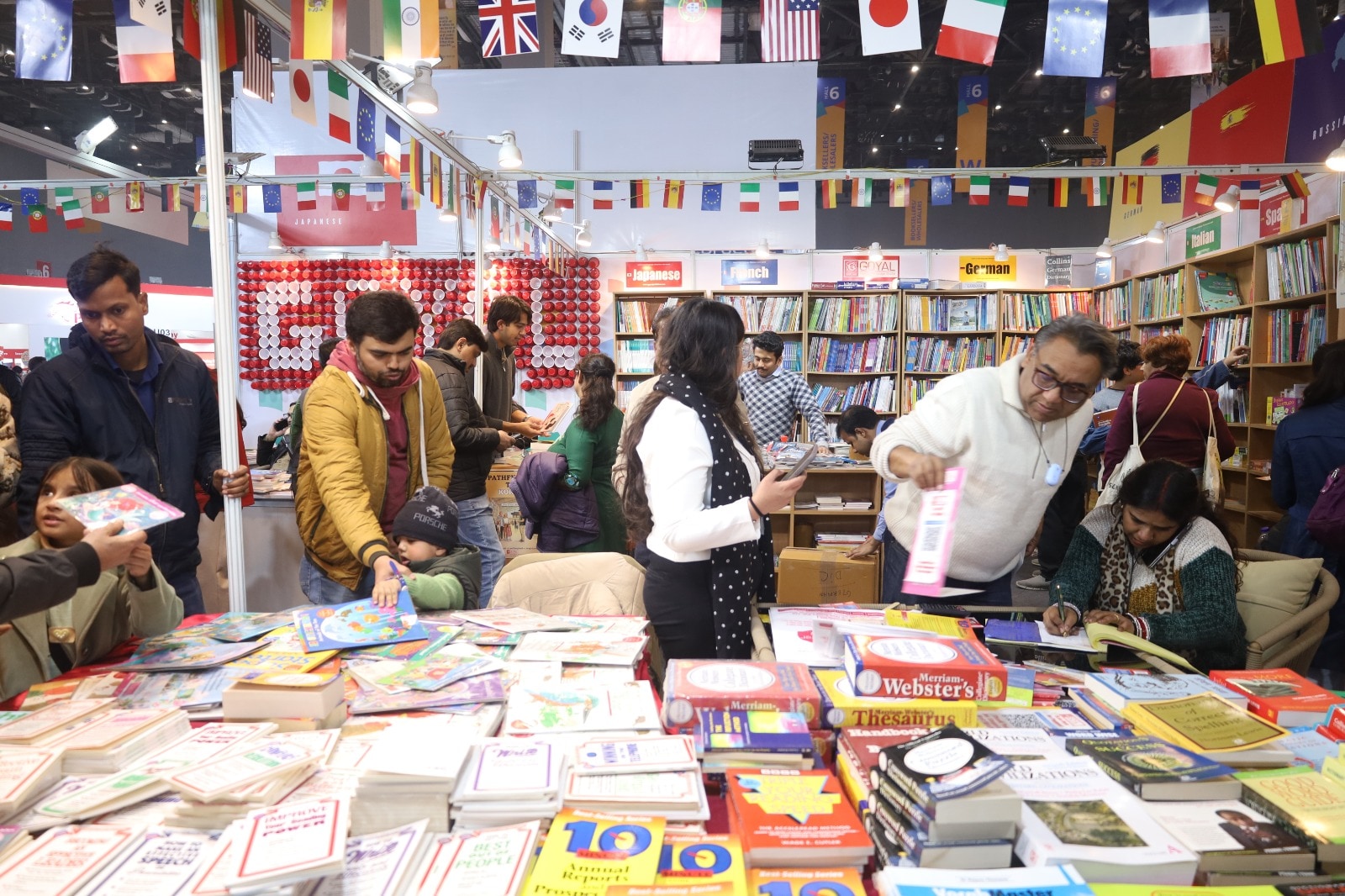 The event hosted over 1,000 publishers and 600+ events, fostering a vibrant literary atmosphere and enhancing engagement among readers of all ages. (NBT) The event hosted over 1,000 publishers and 600+ events, fostering a vibrant literary atmosphere and enhancing engagement among readers of all ages. (NBT)