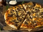 Guilt-free Mushroom Pizza