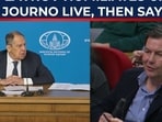 Lavrov mocks US press LIVE on cam Lavrov mocks US press LIVE on cam