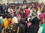 The trouble began around 9 am, coinciding with the peak morning rush. (Sant Arora/HT)
