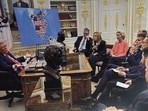 Trump shared the image on Truth Social which showed Canada and Greenland in US flag colours.