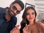 Prabhas and Nidhhi Agerwal starred together in The Raja Saab.