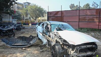 A case of causing death by negligence and rash driving was registered against the unidentified truck driver, Goyal said. (Sunil Ghosh/HT Photo) A case of causing death by negligence and rash driving was registered against the unidentified truck driver, Goyal said. (Sunil Ghosh/HT Photo)