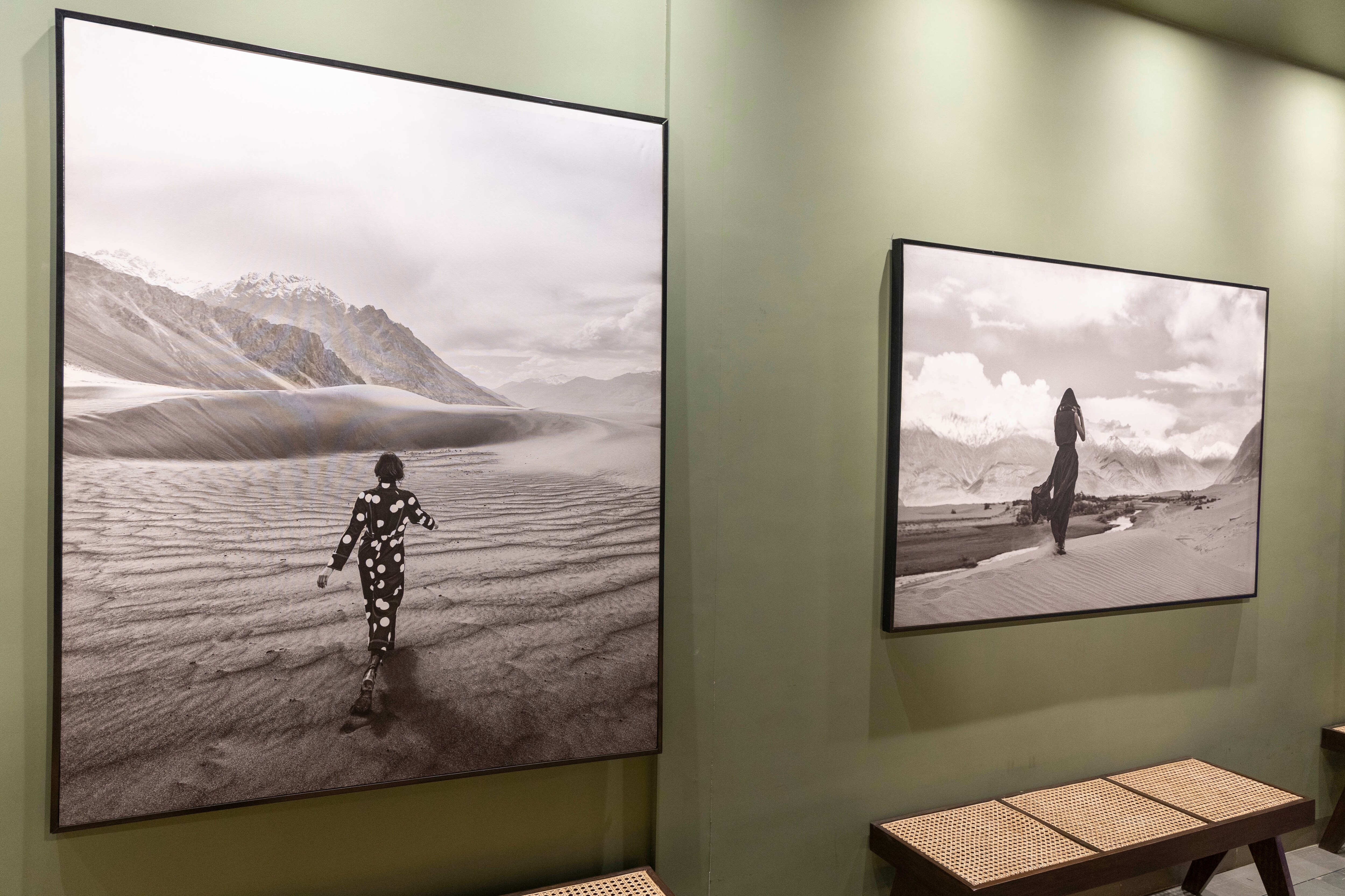 Visual storytelling complimented the showcase. Visual storytelling complimented the showcase.