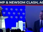 Donald Trump stunned audiences at Davos by abruptly shifting tone on California Governor Gavin Newsom - praising him just days after calling his leadership a “complete disaster.” Donald Trump stunned audiences at Davos by abruptly shifting tone on California Governor Gavin Newsom - praising him just days after calling his leadership a “complete disaster.”