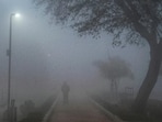 A smoggy morning, as Delhi recorded a minimum temperature of 7.7°C. (Vipin Kumar/HT Photo) A smoggy morning, as Delhi recorded a minimum temperature of 7.7°C. (Vipin Kumar/HT Photo)