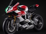 Ducati Panigale V4 Tricolore features Italian heritage design and advanced track-focused technology, including unique carbon fibre wheels and Brembo brake systems.