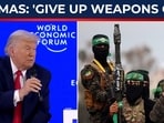 Donald Trump delivered a stark warning from Davos, declaring that Hamas will be “blown away very quickly” if it does not surrender its weapons. Donald Trump delivered a stark warning from Davos, declaring that Hamas will be “blown away very quickly” if it does not surrender its weapons.
