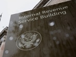  A view of the Internal Revenue Service building in Washington DC.