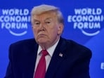 US President Trump, beginning his speech at the WEF in Davos, praised the first year of his presidency. 