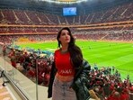 Nora Fatehi also shared several pictures from the AFCON finals.