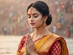 మాఘ మాసంలో మాఘ స్నానం(pintererst)