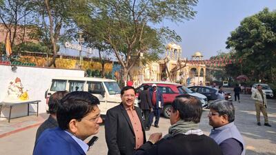 A range of exhibitions will be set up at the venue, focusing on initiatives such as one district one product (ODOP), startups, ease of doing business, Mission Shakti, tourism, art and cultural heritage, along with displays related to various government welfare schemes, officials said. (HT Photo) A range of exhibitions will be set up at the venue, focusing on initiatives such as one district one product (ODOP), startups, ease of doing business, Mission Shakti, tourism, art and cultural heritage, along with displays related to various government welfare schemes, officials said. (HT Photo)