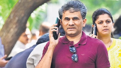 Mumbai, India - Jan. 19, 2026:Dr Sangram Patil at Nariman Point in Mumbai, India, on Monday, January 19, 2026. (Photo by Anshuman Poyrekar/Hindustan Times) (Anshuman Poyrekar/HT Photo) Mumbai, India - Jan. 19, 2026:Dr Sangram Patil at Nariman Point in Mumbai, India, on Monday, January 19, 2026. (Photo by Anshuman Poyrekar/Hindustan Times) (Anshuman Poyrekar/HT Photo)