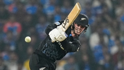Mark Chapman (39) also stepped on the gas but both fell to spin in quick succession as India regained control. (PTI) Mark Chapman (39) also stepped on the gas but both fell to spin in quick succession as India regained control. (PTI)