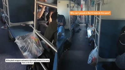 A traveller (@daily.passenger) recently shared his experience of the journey from Aizawl to Guwahati. (@daily.passenger/Instagram) A traveller (@daily.passenger) recently shared his experience of the journey from Aizawl to Guwahati. (@daily.passenger/Instagram)
