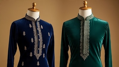 Velvet kurta sets (Ai) Velvet kurta sets (Ai)