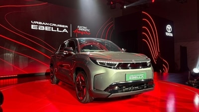 Toyota Urban Cruiser Ebella electric SUV revealed in India Toyota Urban Cruiser Ebella electric SUV revealed in India