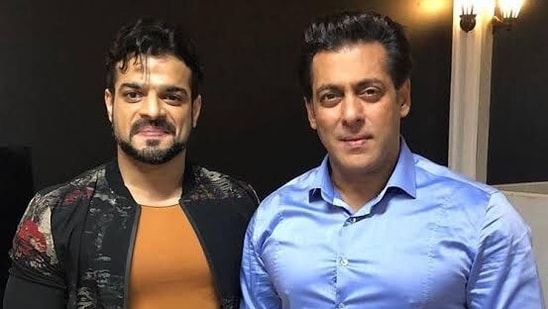 Karan Patel with Salman Khan