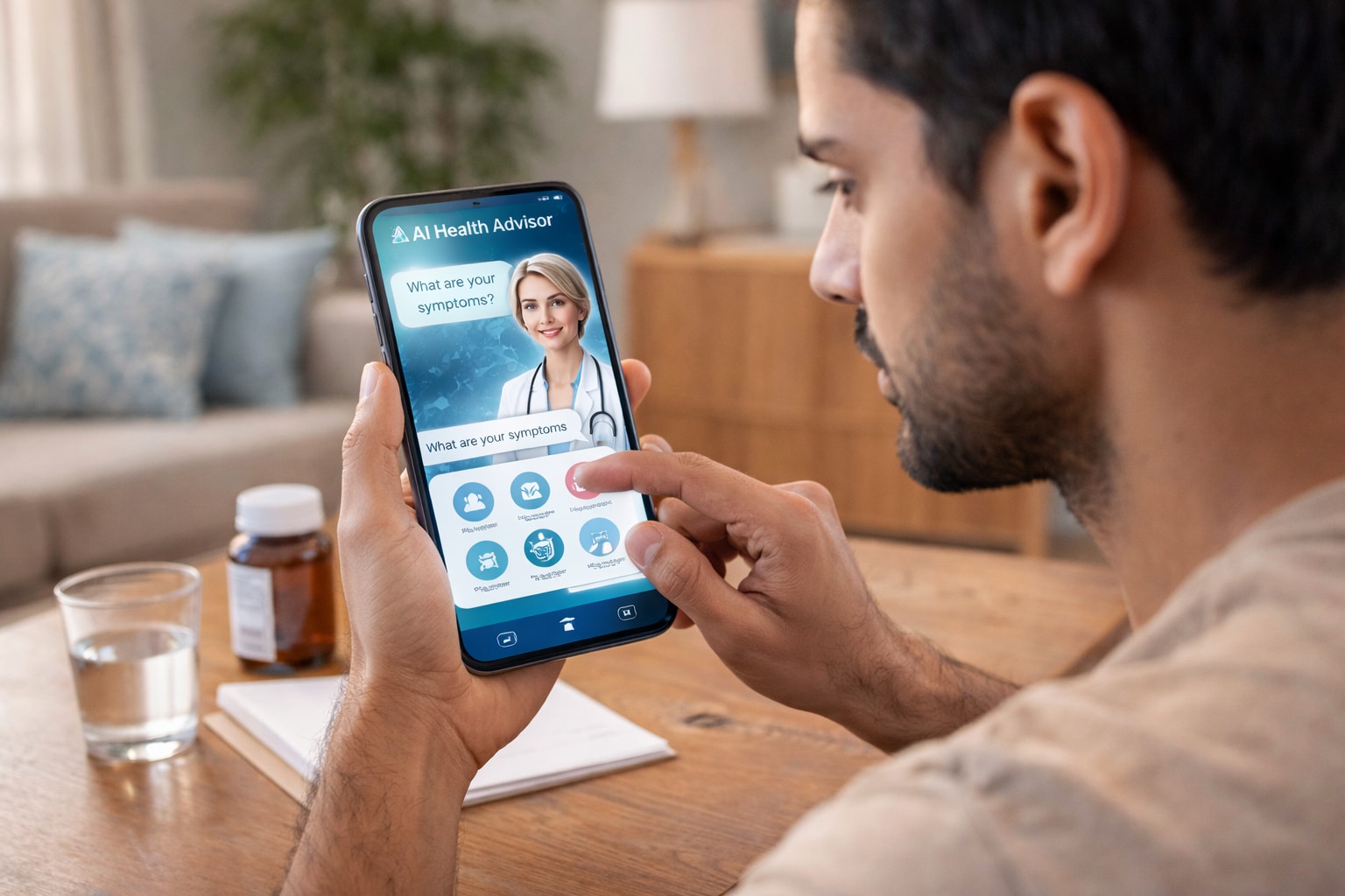 In-person consultations are vital for accurate diagnosis and treatment of skin and hair issues, according to Dr. Sayyad. (AI generated image) In-person consultations are vital for accurate diagnosis and treatment of skin and hair issues, according to Dr. Sayyad. (AI generated image)