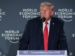 U.S. President Donald Trump speaks during a reception with business leaders, at the 56th annual World Economic Forum (WEF), in Davos, Switzerland, January 21, 2026. REUTERS/Jonathan Ernst