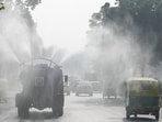 Dust is one of the biggest sources of pollution in Delhi (RAJ K RAJ /HT PHOTO)