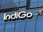Signage at the headquarters of InterGlobe Aviation Ltd.'s IndiGo in Gurugram, Haryana. Signage at the headquarters of InterGlobe Aviation Ltd.'s IndiGo in Gurugram, Haryana.