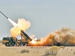Integrating air-breathing ramjet engines into Russian-origin BM-21 Grad and the locally made Pinaka rocket launcher systems is expected to double their range. (PTI)