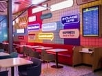 Here is a sneak peek into India's first Gen Z-inspired airport lounge in Bengaluru. (Pics: X.com/co_sahni)