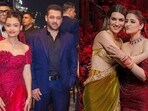 Steby Ben, Salman Khan, Kriti Sanon and Nupur Sanon