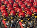 The Indian Army has appealed to the youth of Punjab to reclaim their traditional role in the Sikh Regiment. (HT file photo)