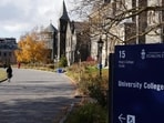 The St. George campus of the University of Toronto, in Toronto, Canada. (REUTERS)