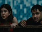 Tu Yaa Main trailer: Shanaya Kapoor and Adarsh Gourav in a still from the film. Tu Yaa Main trailer: Shanaya Kapoor and Adarsh Gourav in a still from the film.